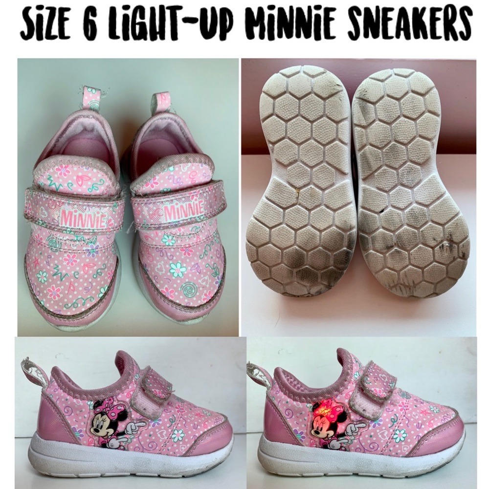 Minnie light-up sneakers